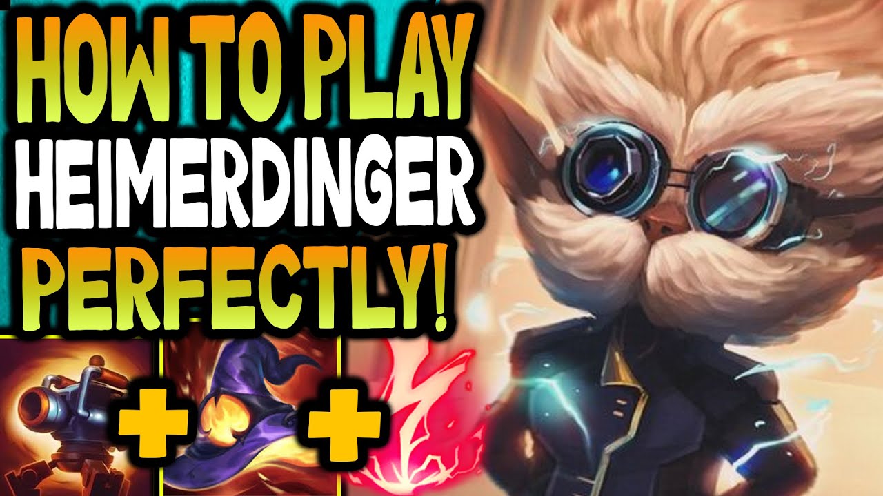 How To Play Heimerdinger Perfectly Midlane ✔