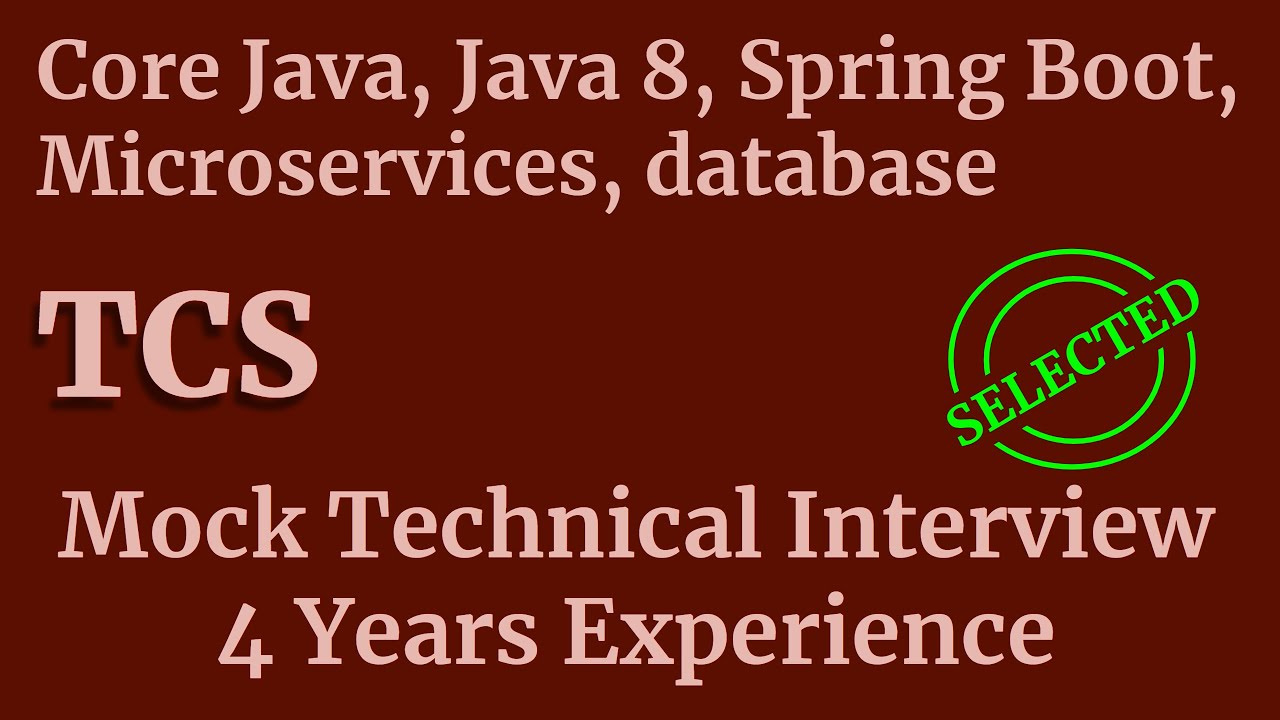 Микросервисы, базы данных, вопросы для собеседования по Java 8 | Пробное техническое собеседовани...