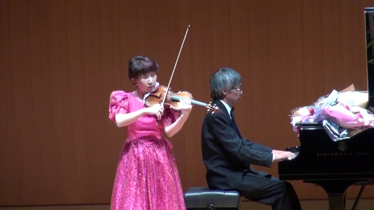 F.ドルドラ「思い出」安部敦子 ヴァイオリンリサイタル 2017年 (5) アンコール