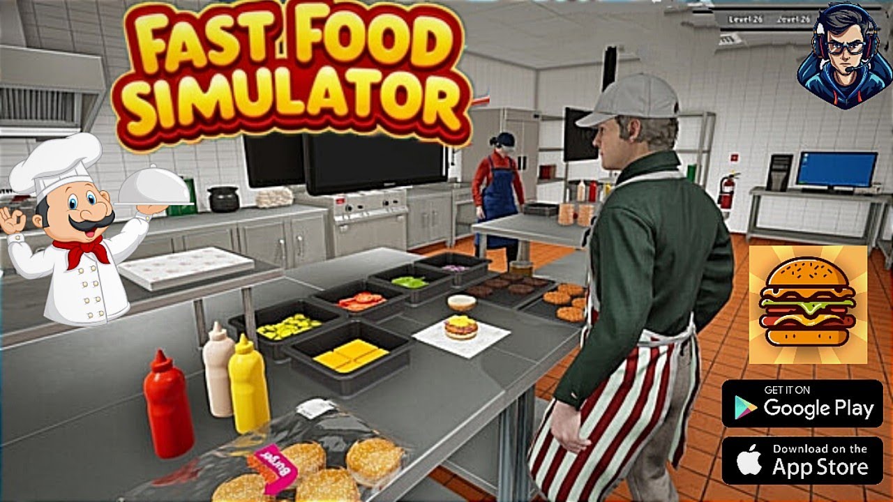 New Fast Food Business Game Released || Fast Food Simulator Android Gameplay 😍