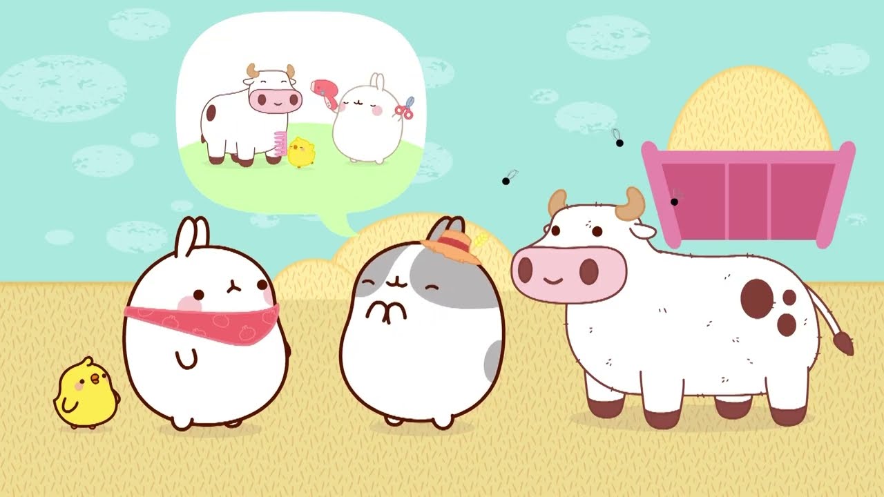 Molang - At the farm | Season 2 Episode 9 | Compilations For Kids