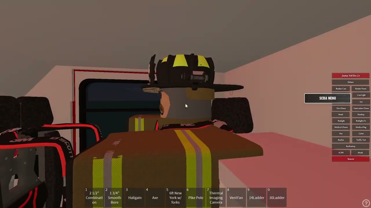 Justus fire responding to high rise fire 