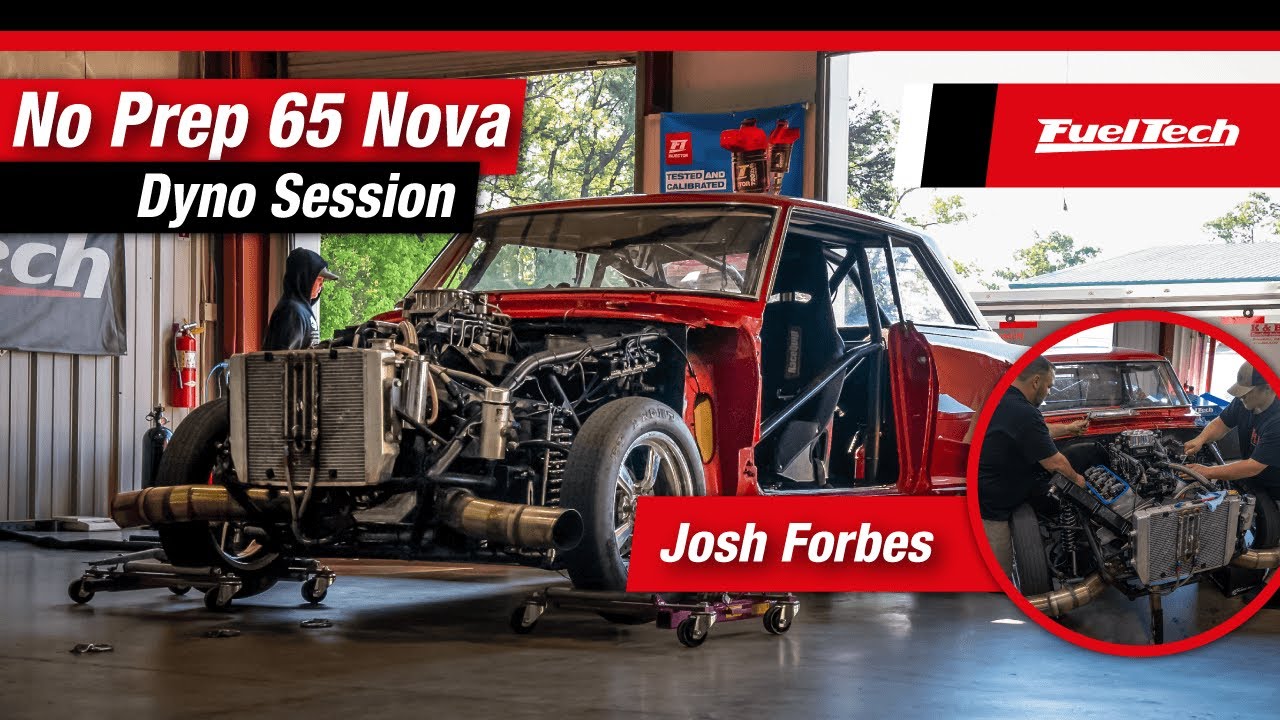 Nitrous 65 Chevy II | Dyno Session | Josh Forbes
