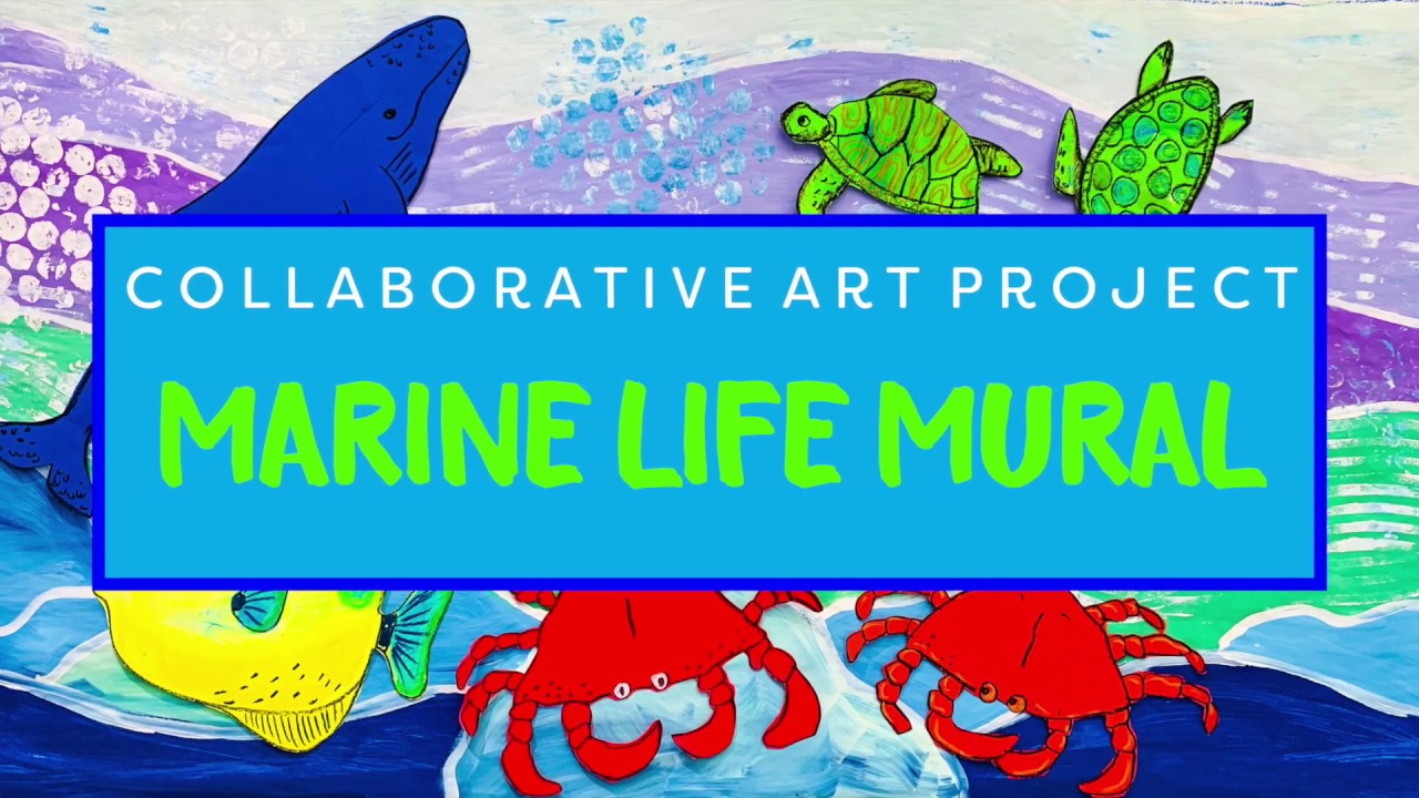 Create a Marine Life Collaborative Mural