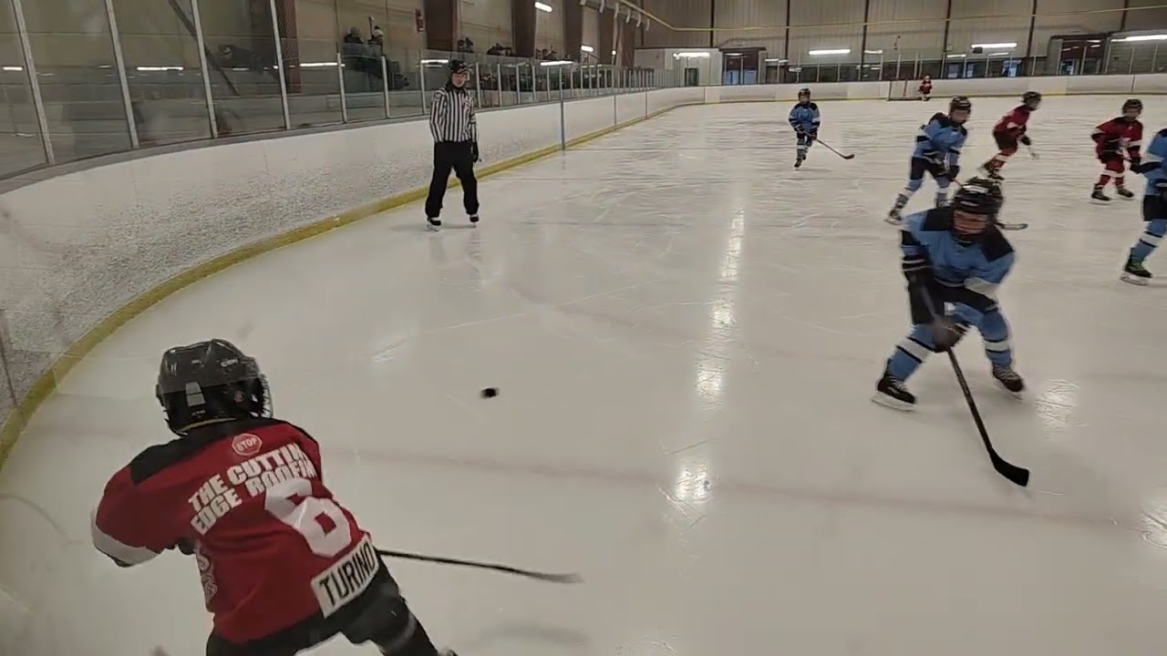 Ajax Pickering Raiders U9 House League Red -vs- Blue