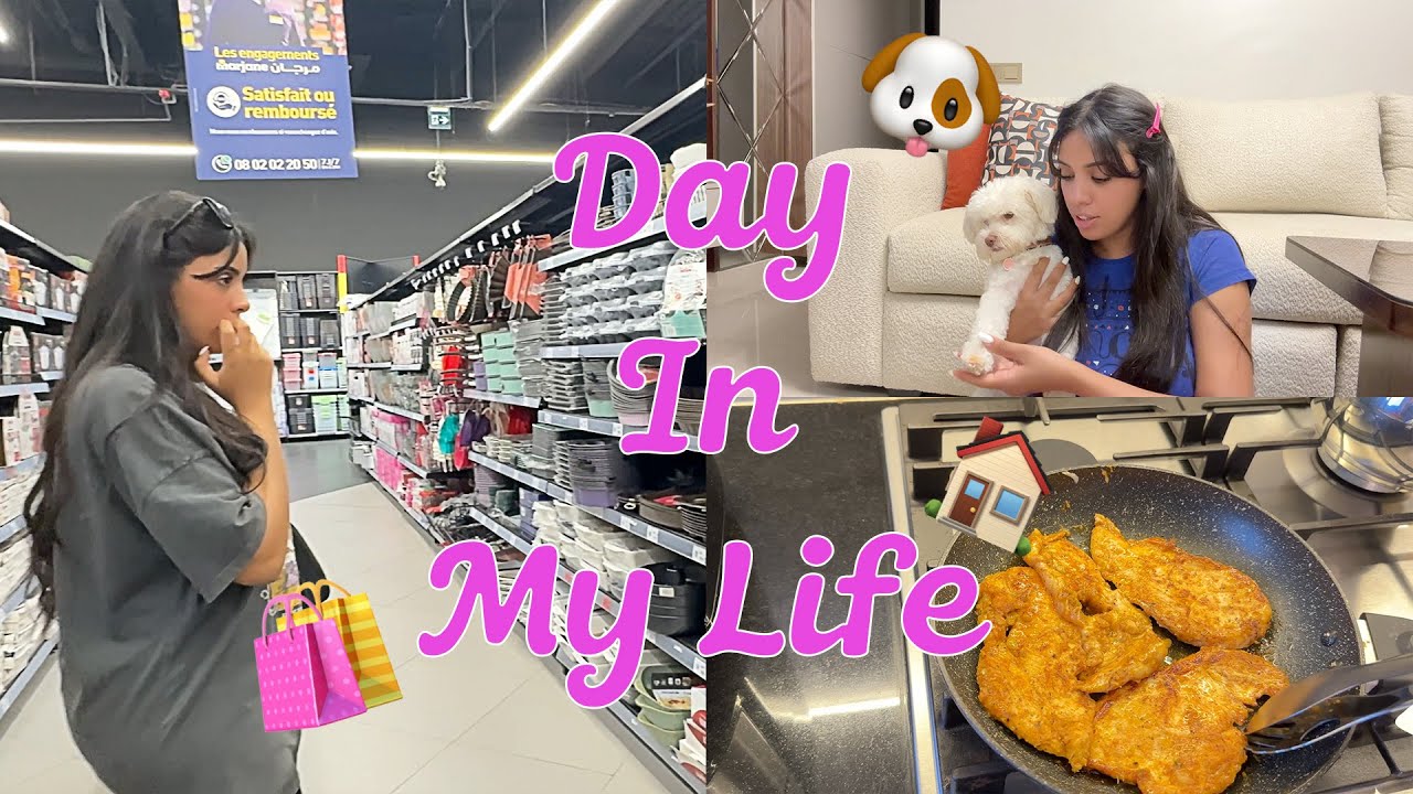 Day in my life فـ الرباط + طبخ + مشتريات 🛍️