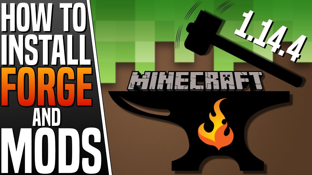 How to Install FORGE and MODS ★ Minecraft 1.14.4 Mods