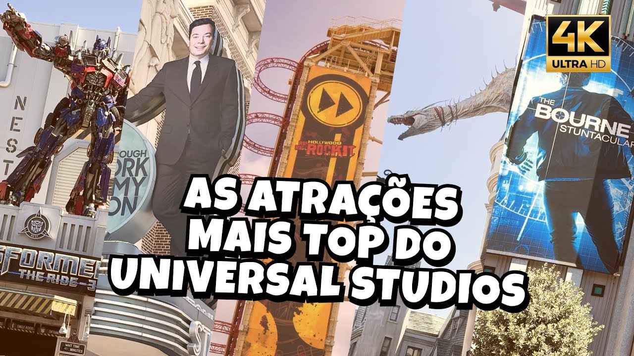 ROTEIRO UNIVERSAL STUDIOS - MELHORES ATRA&Ccedil;&Otilde;ES