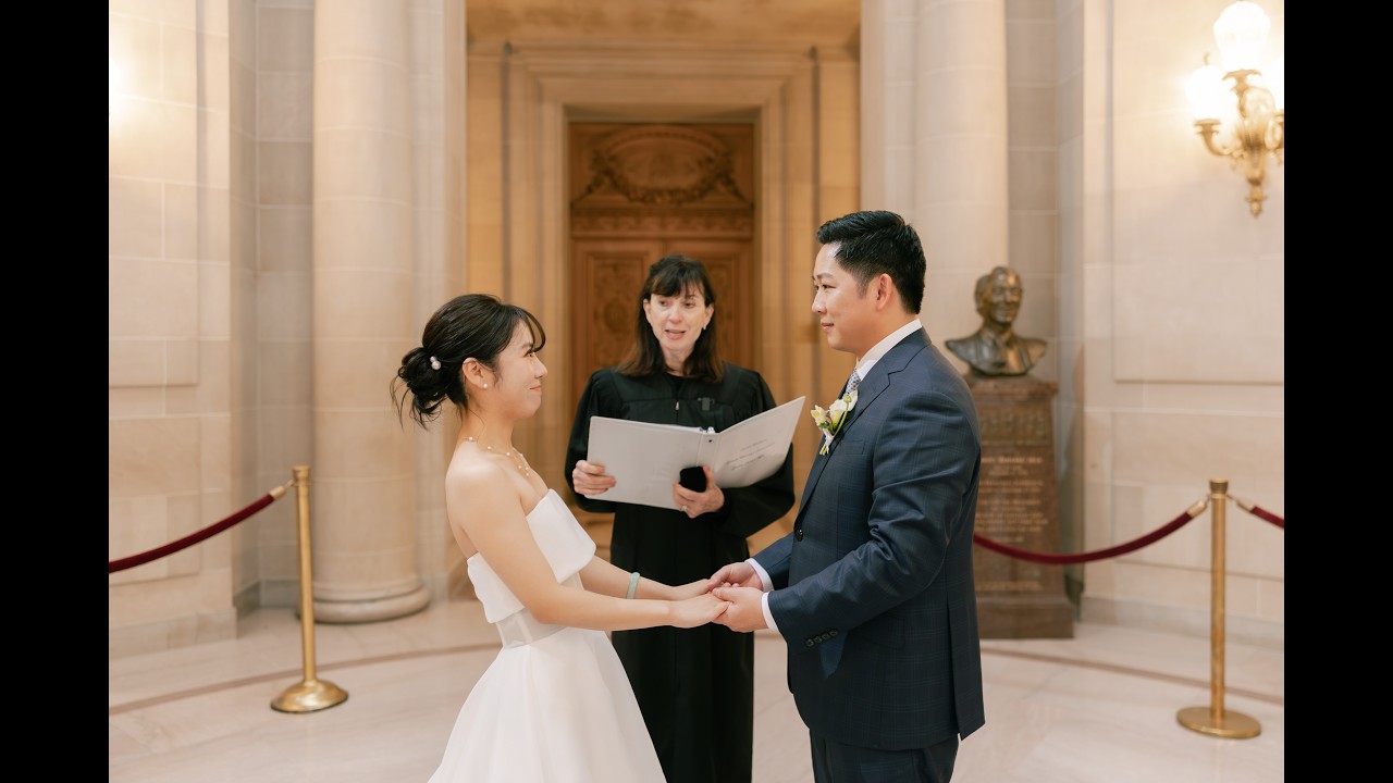 2026 San Francisco City Hall Ceremony & Wedding Film