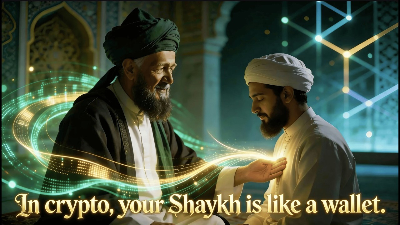 In Crypto You Have To Understand That The Shaykh Is Like Your Wallet @muhammadanway #Islam #allah