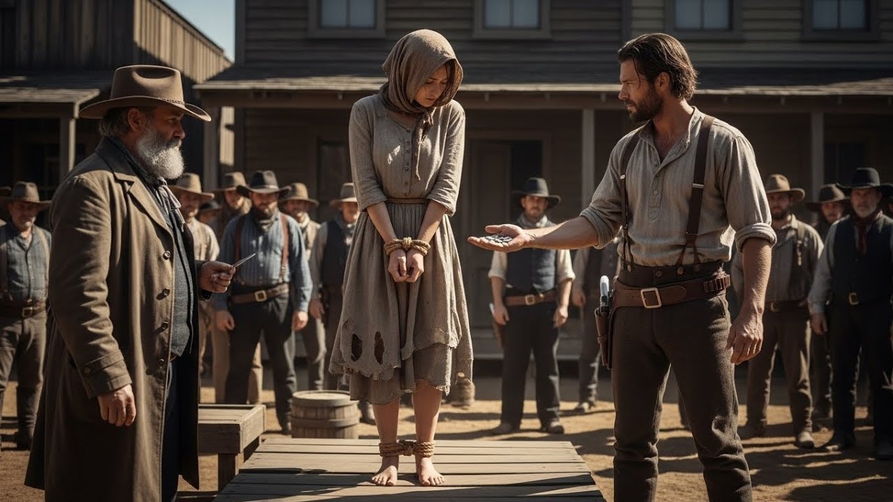 He Paid Just $2 for a Hooded Woman at an Auction — What She Whispered Changed His Life Forever