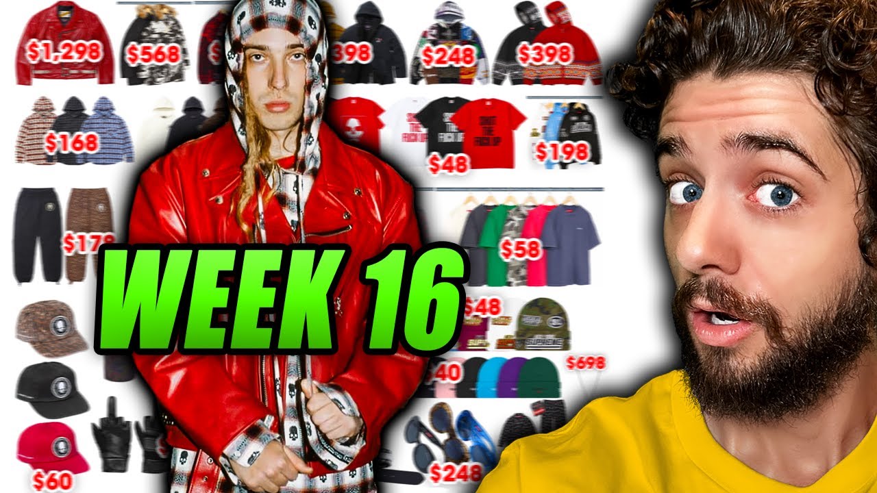 Supreme Week 16 Droplist - Number (N)ine Pt. 2 BEST COLLAB?! #FW25