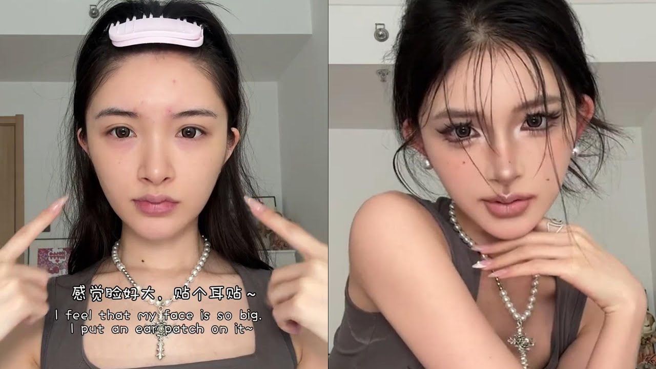（原创）ins银灰辣妹妆｜详细跟练版银灰色系真的不要太有未来感萌萌哒R 一整个生人勿近冷漠酷飒感得意R 太适合i人了吧！ #拽姐妆容话题# #沉浸式妆容教程话题# #辣妹妆容话题# #银灰色系妆容话题