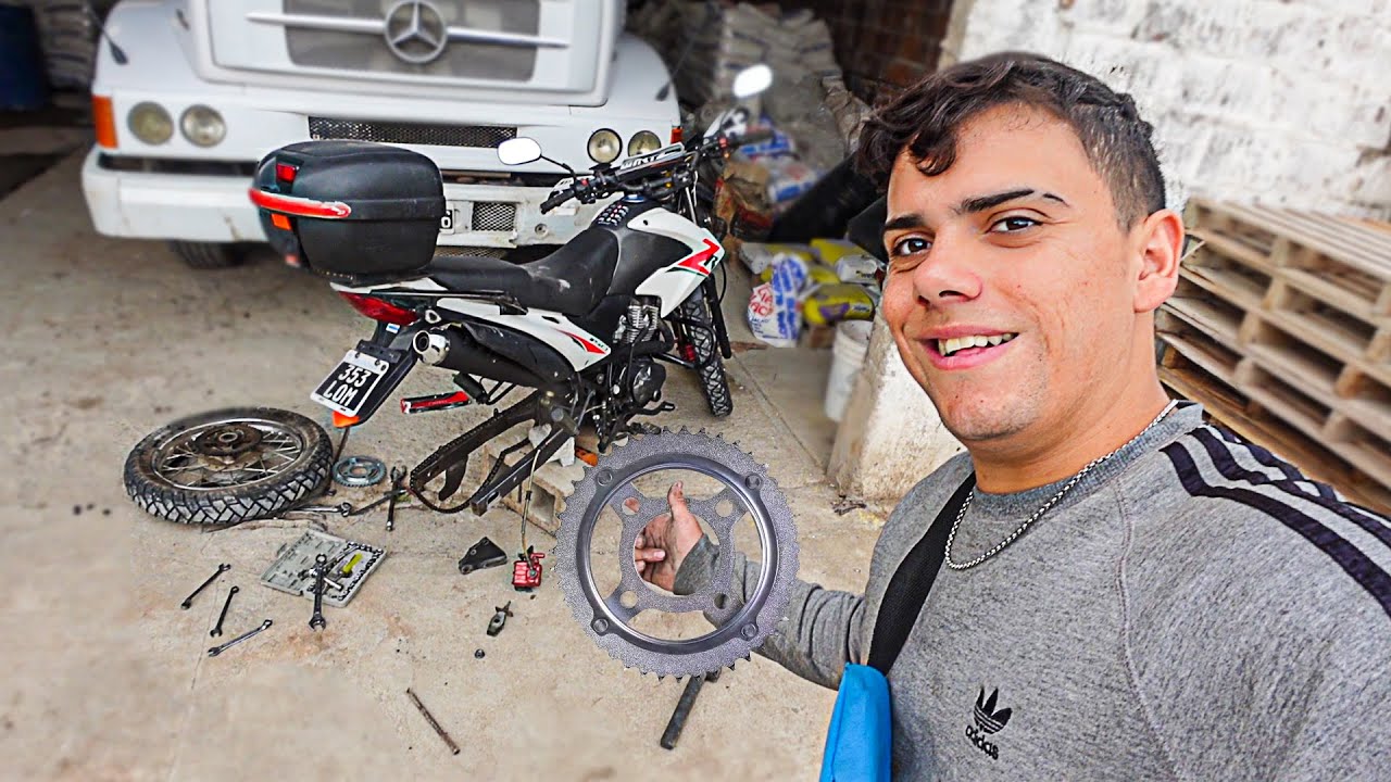 MODIFICANDO LA CORONA PARA MAS VELOCIDAD EN LA ZR 150