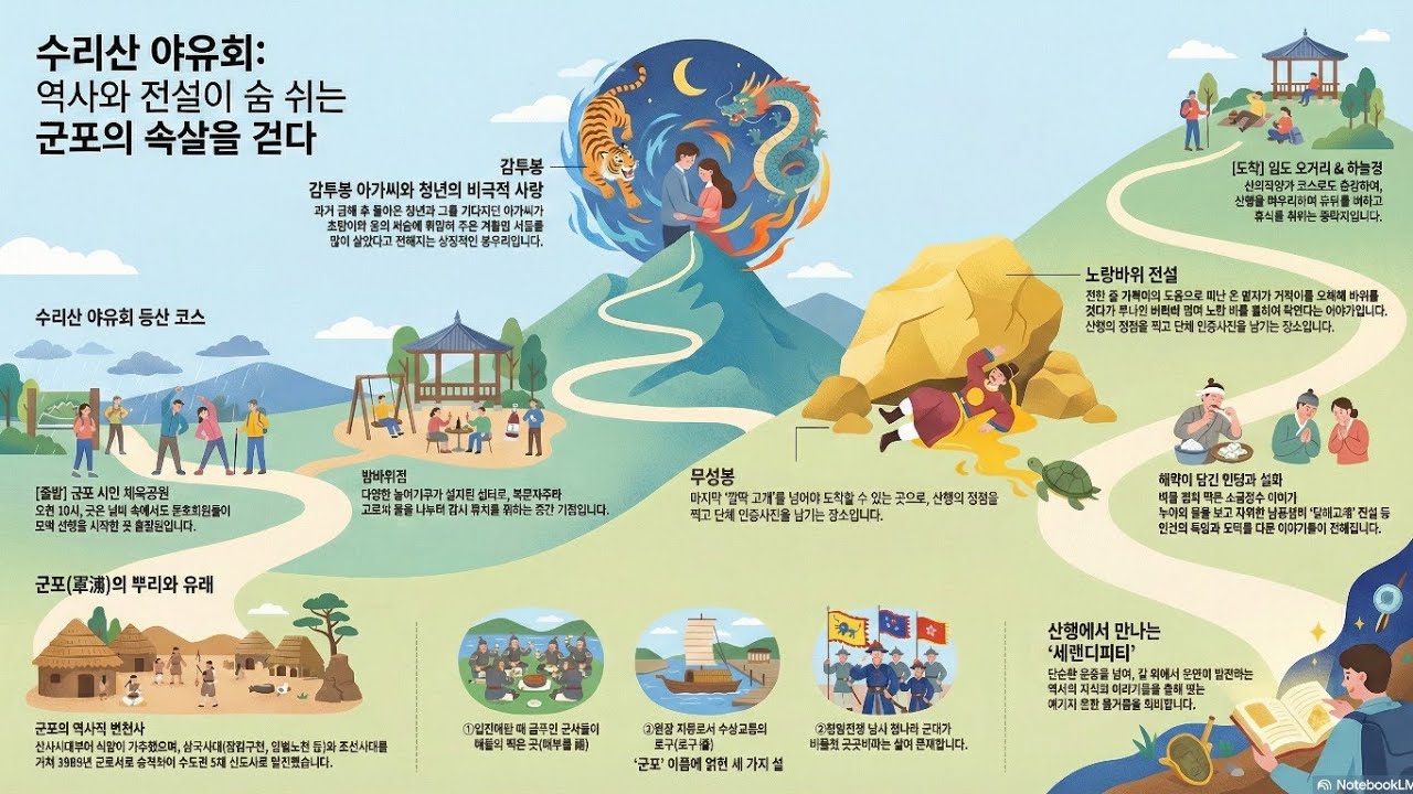 감투봉부터 노랑바위까지, 우리가 몰랐던 수리산 이야기 (feat. 원탁 동호회)