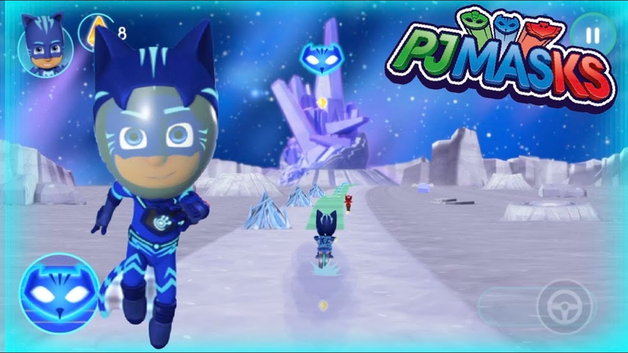 パジャマスク レーシングヒーローズ !! つき で レース !! キャットボーイ & アウレット & ゲッコー ! #941: PJ Masks Racing Heroes