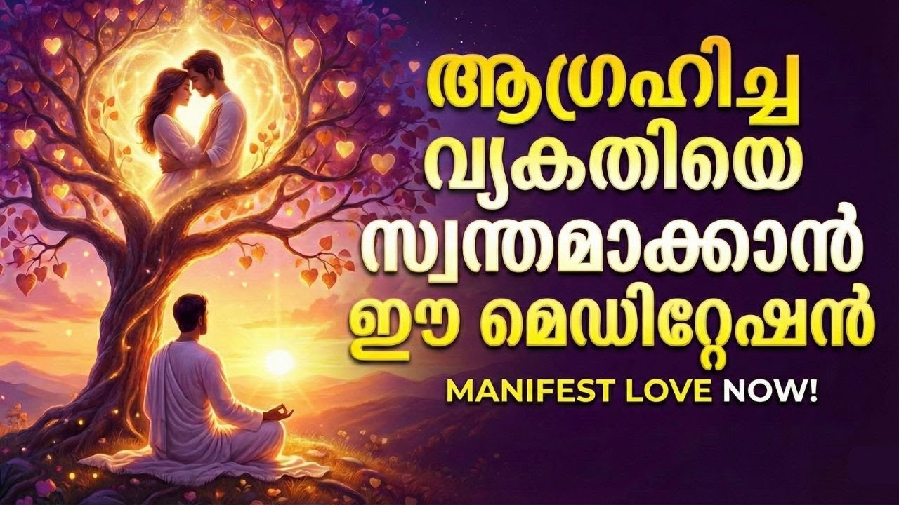 ആഗ്രഹിച്ച വ്യക്തിയെ സ്വന്തമാക്കാൻ ഈ മെഡിറ്റേഷൻ | Attract Specific Person Meditation Malayalam