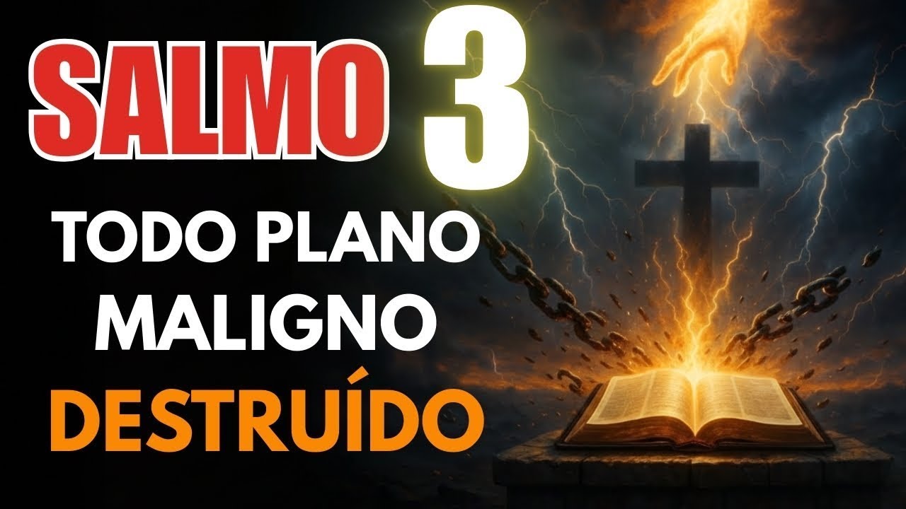 Salmo 3 contra inimigos ESPIRITUAIS_ feitiçaria, inveja, maldições e laços ocultos