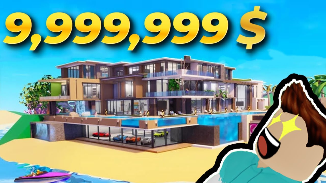 عملت قصر مجنون بسعر 9,999,999$!! 😱 | Roblox
