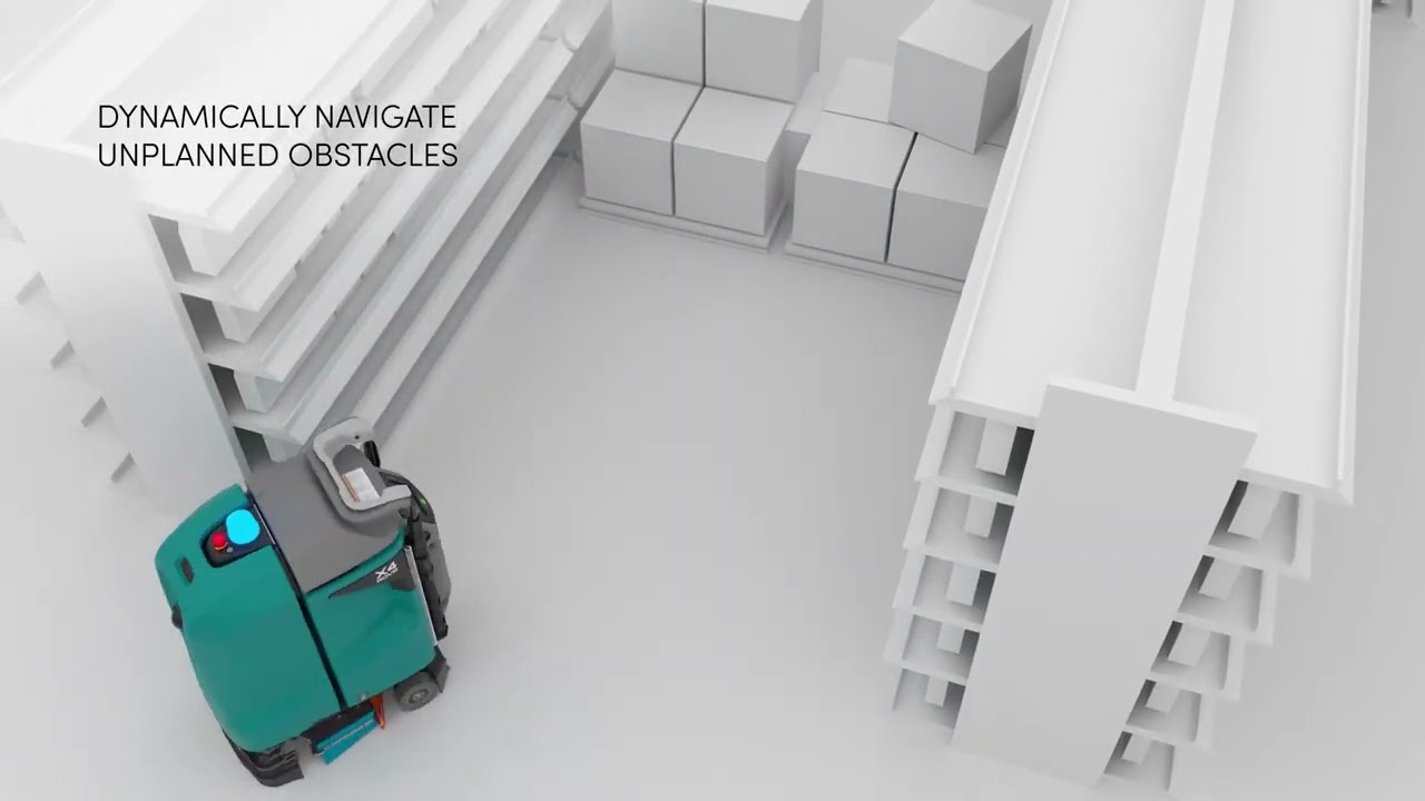 X4 ROVR Robotic Scrubber: Autonomous Floor Cleaning Machine Overview