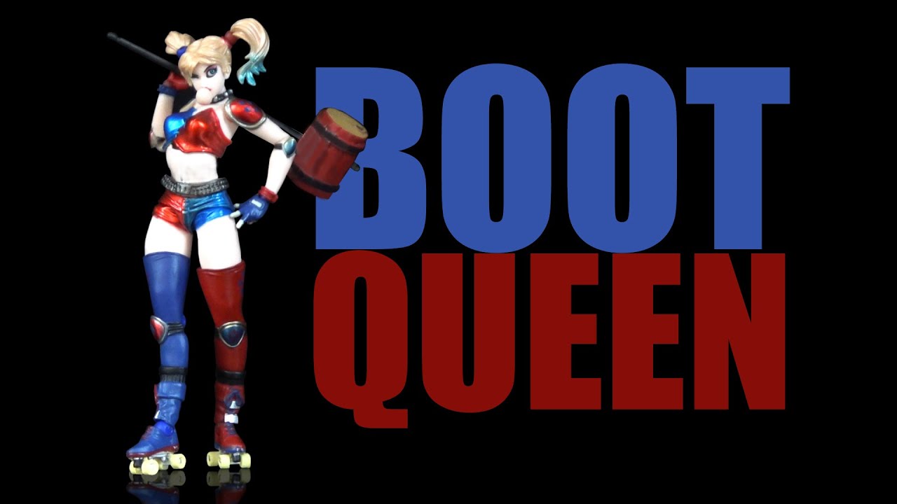 Ep770 Revoltech Harley Quinn (MAX/Arkham Factory) KNOCK OFF REVIEW