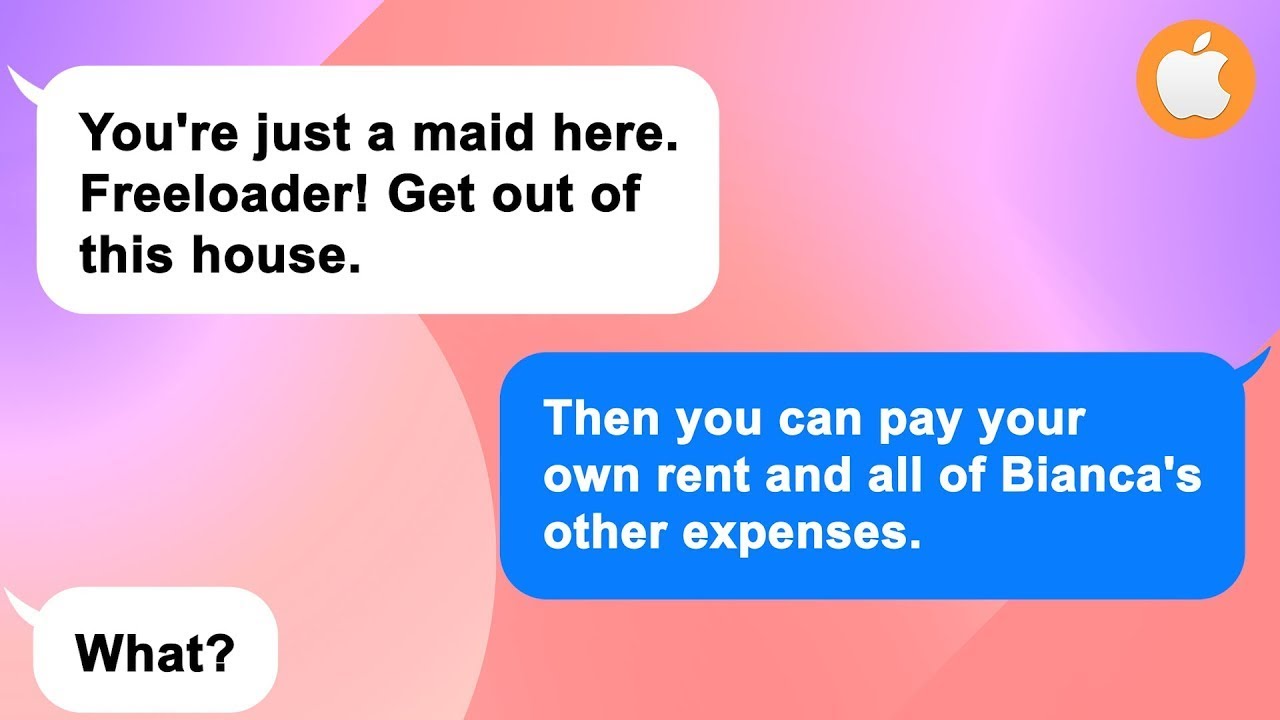 [Apple] My family sees me as a freeloader and a servant, they'll soon regret sending me away
