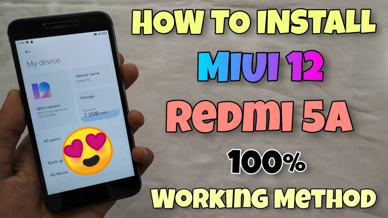 Как установить MIUI 12 на Redmi 5A | Рабочий метод | Установить сейчас