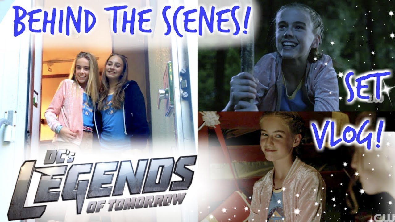 Come to Set with Me: Behind the Scenes of DC's LEGENDS OF TOMORROW Vlog! || Emily Murden