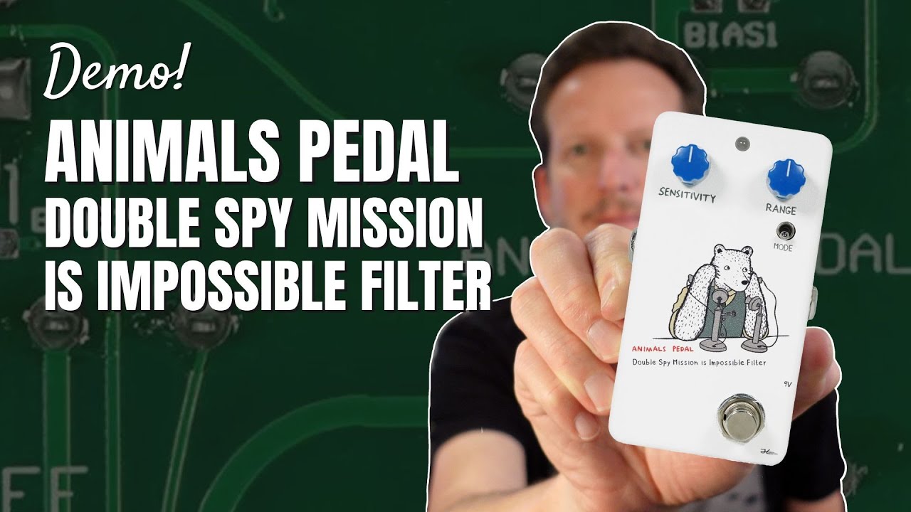 Animals Pedal - Double Spy Mission is Impossible Filter - Pedal Demo!