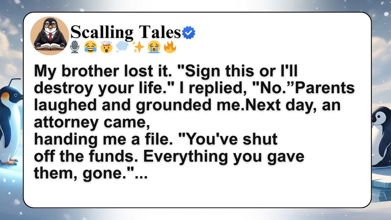 [FULL STORY]My brother lost it. 