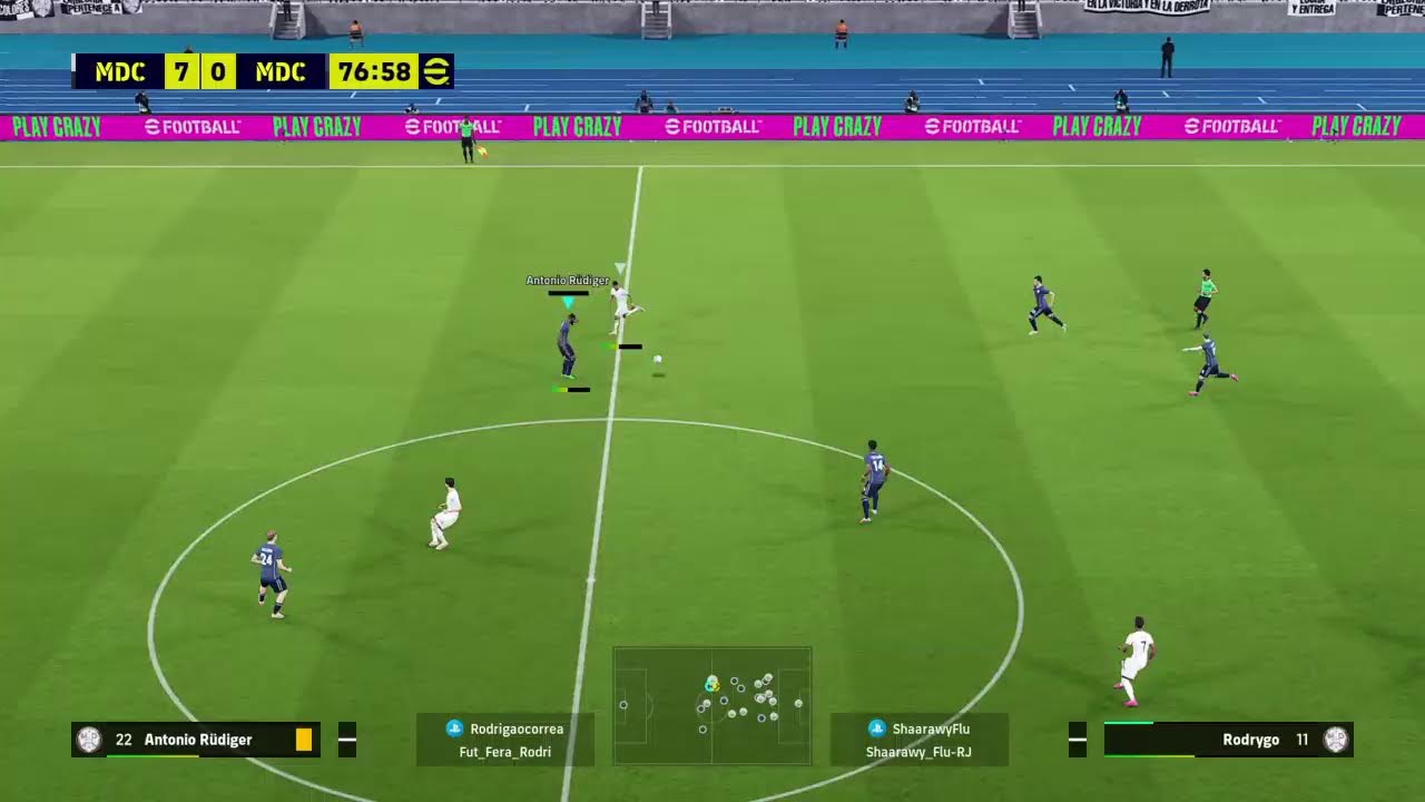 Jogando Efootball 2026 ao vivo, Campeonato batalha de Clã Autêntico