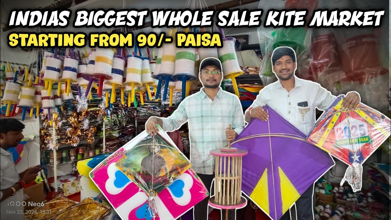 Dhoolpet Wholesale kites 2025  | Dhooolpet Kites Wholesale | Hyderabad