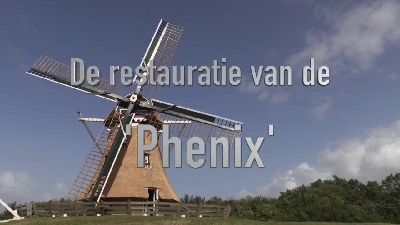 Restauratie van korenmolen de Phenix te Nes Ameland