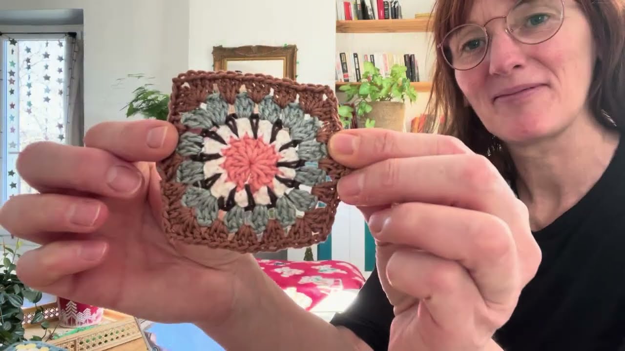Vlog crochet mosaïque, terrarium, déco et journaling