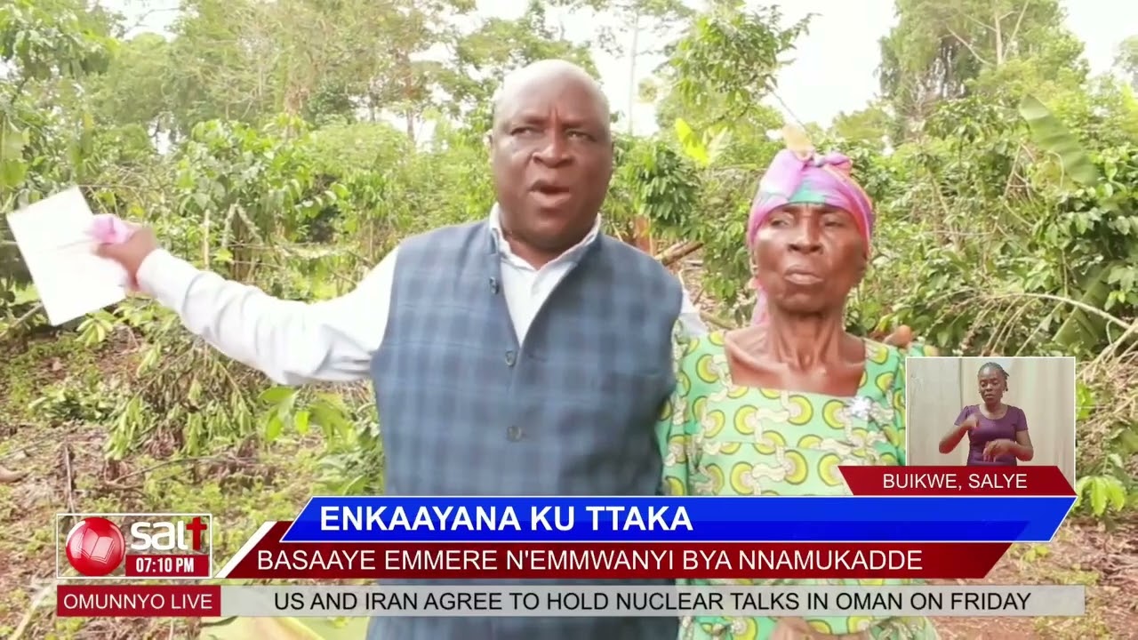 ENKAAYANA KU TTAKA: Basaaye emmere n'emmwanyi bya nnamukadde