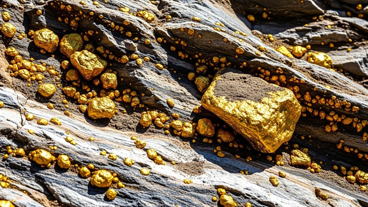 Treasure Hunting: Discovered Massive Gold in Rocky Terrain