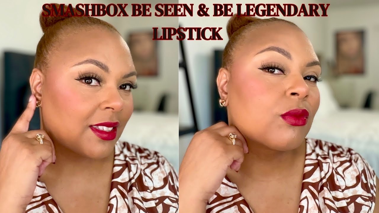 ***NEW*** SMASHBOX BE SEEN + BE LEGENDARY LIPSTICK REVIEW