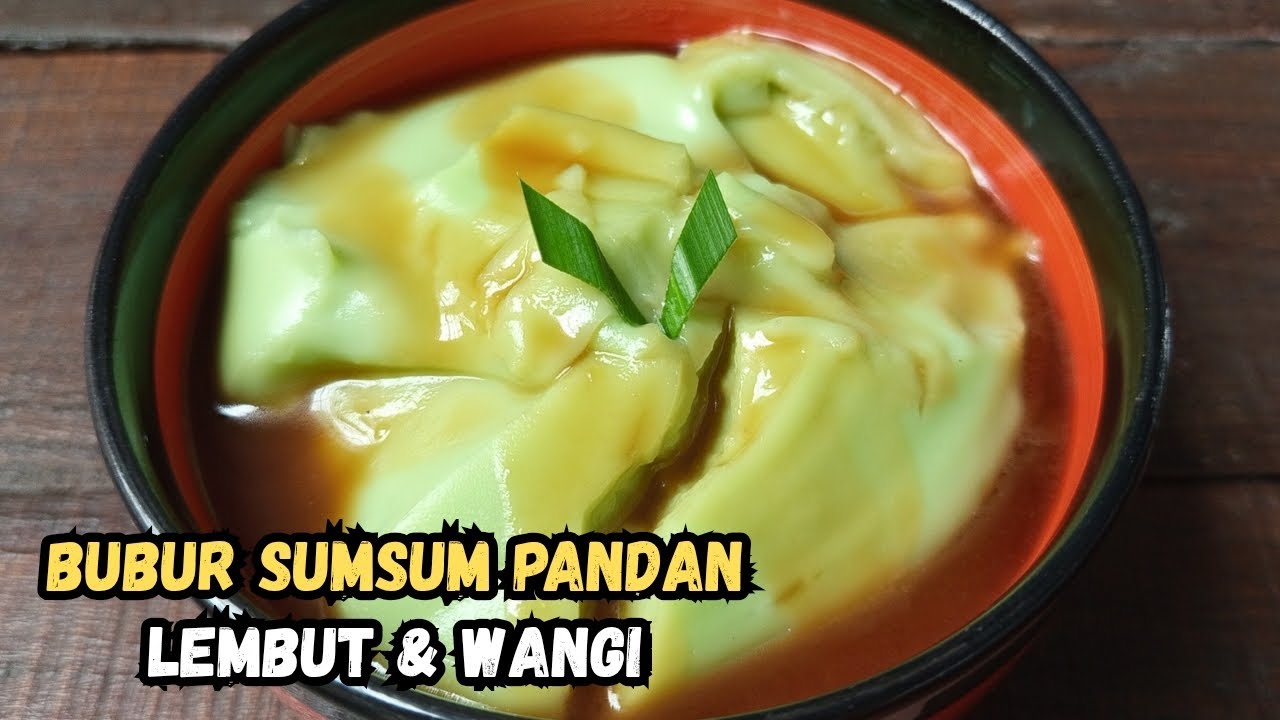 Ngga Pernah Beli Lagi! Bubur Sumsum Pandan Ini Lebih Enak dari Jajanan