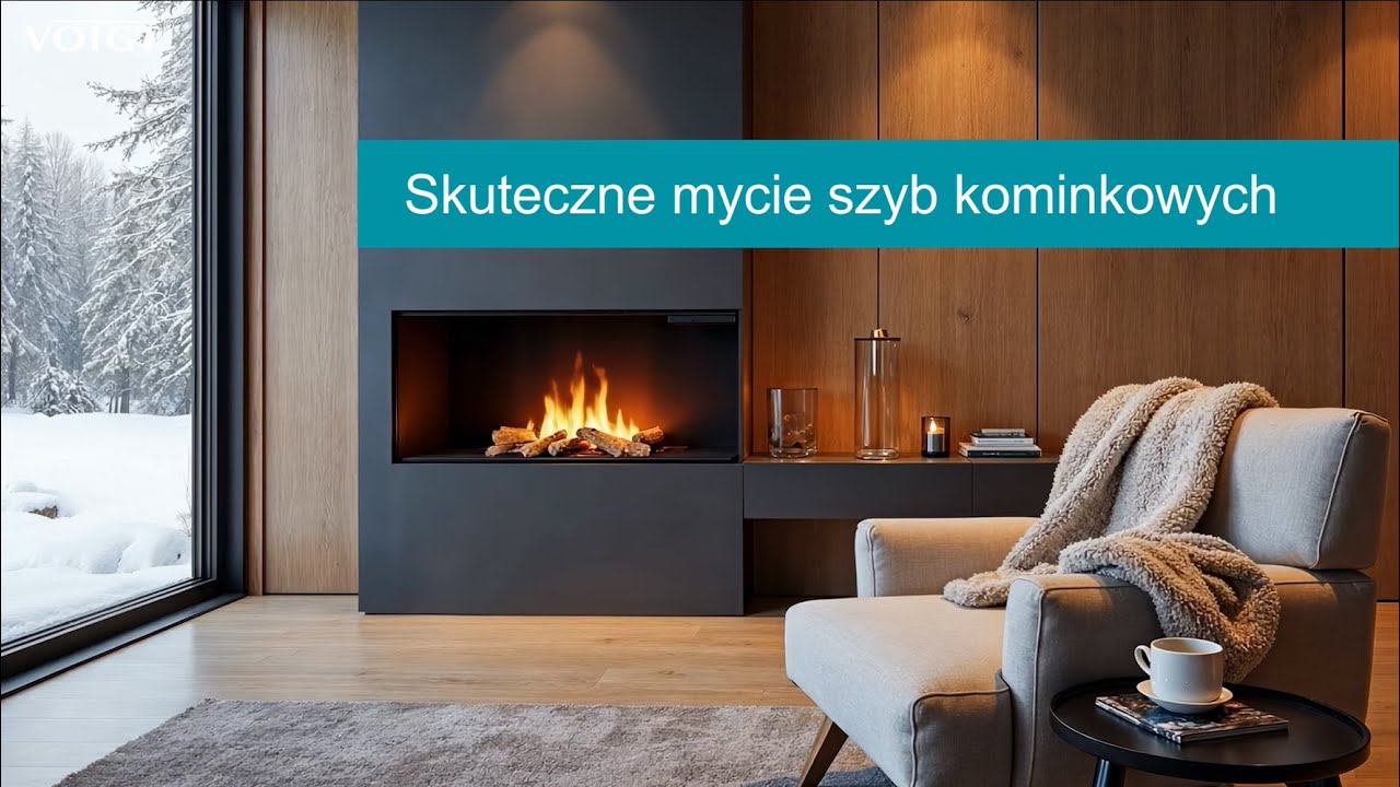Skuteczne mycie szyb kominkowych