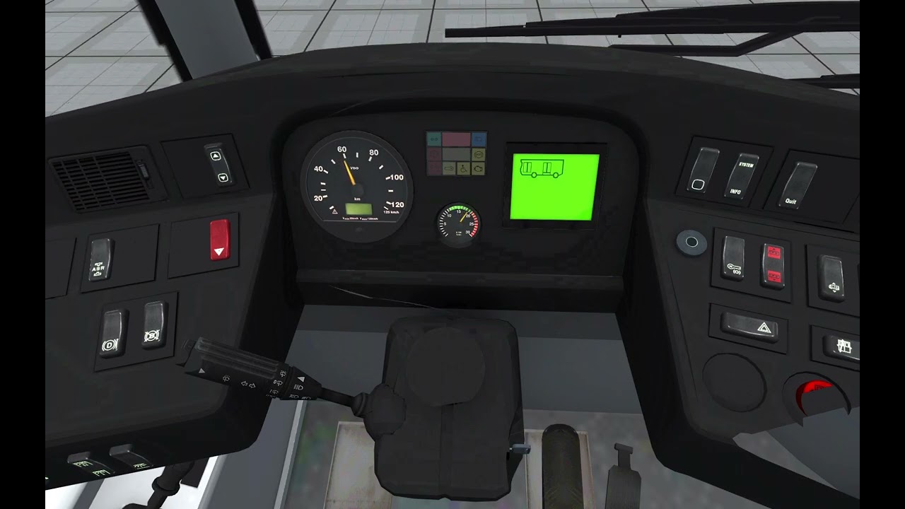 Fulll kickdonw mercedes citaro FL 0 a 80 plus freinage 