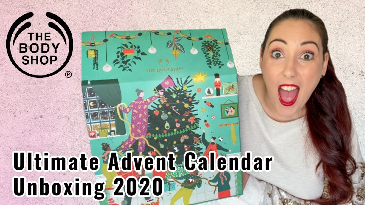 The Body Shop / Ultimate Beauty Advent Calendar Unboxing 2020