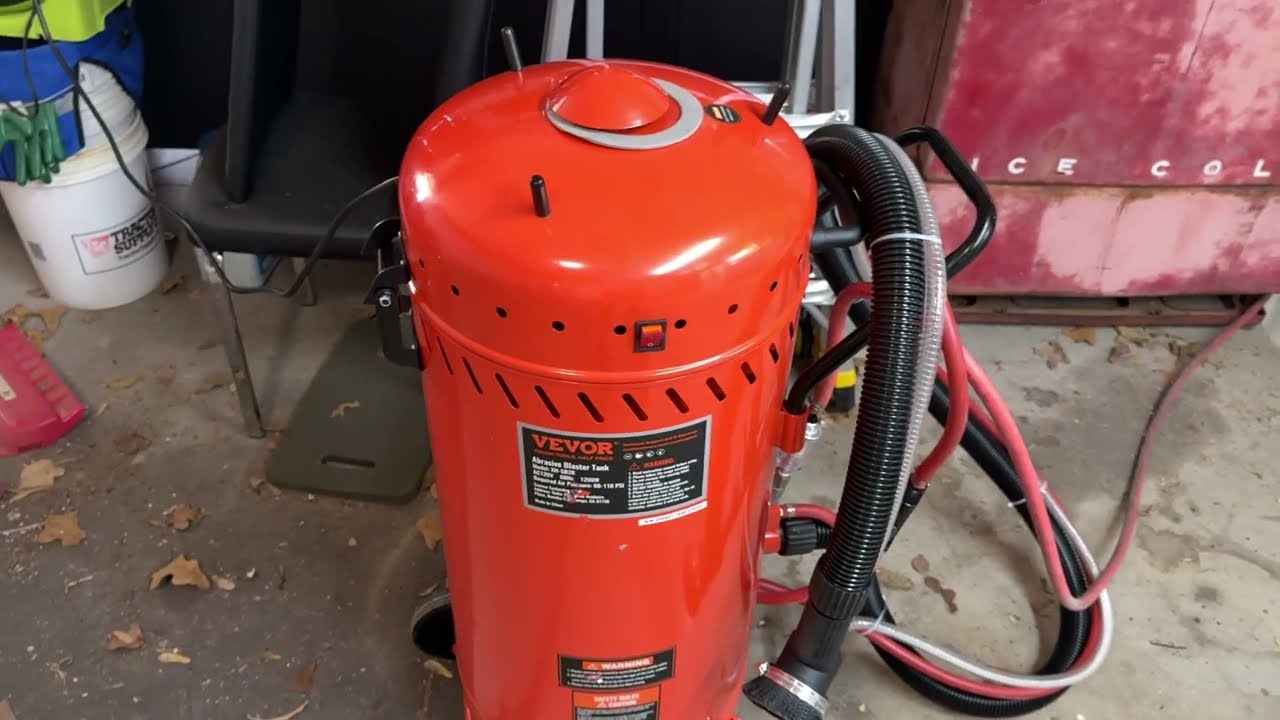 Vevor 28 Gallon Vacuum Sand Blaster
