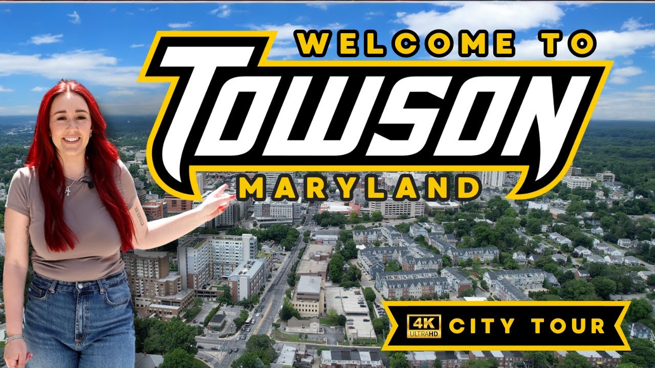 Discover Downtown Towson | Baltimore's Best Suburb (Town Tour)