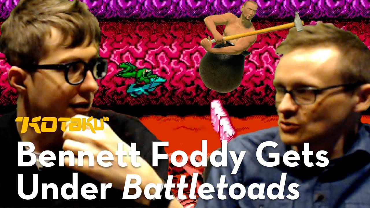 Bennett Foddy Gets Under It With Tim Rogers: The Turbo Tunnel From Battletoads (1991)!