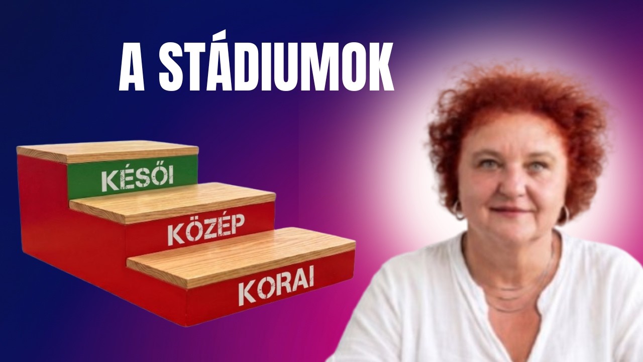 A demencia lefolyása- a stádiumok