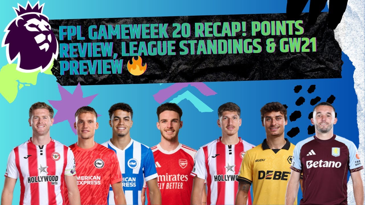 FPL Gameweek 20 Recap! Points Review, League Standings & GW21 Preview 🔥