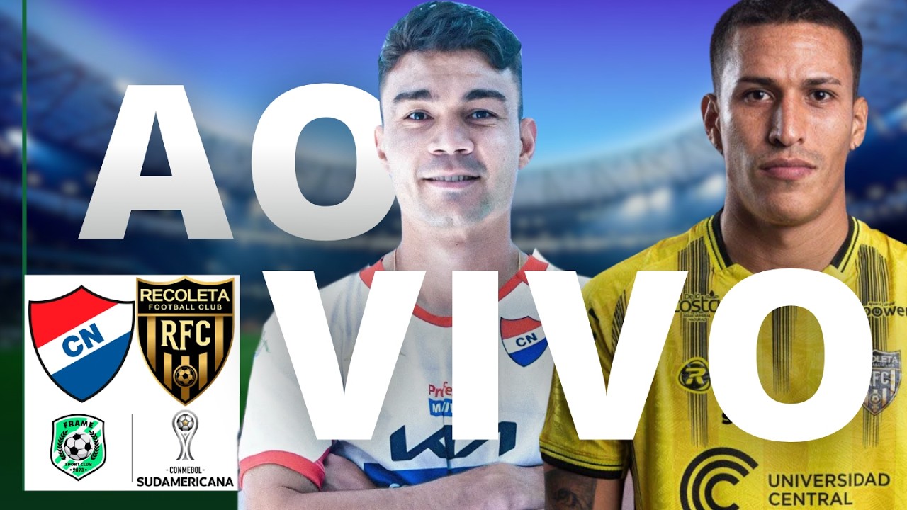 🔴AO VIVO - CLUB NACIONAL X RECOLETA - SUL AMERICANA - COM IMAGENS DAS ESTÁTISTICAS