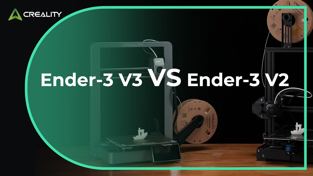 Ender 3 V3 CoreXZ  vs Ender 3 V2 | 25-Second Comparison