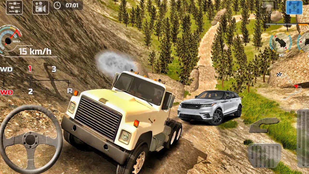 Offroad Drive Pro Gameplay - Offroad 4×4 Monster Truck Driving - Android Gameplay