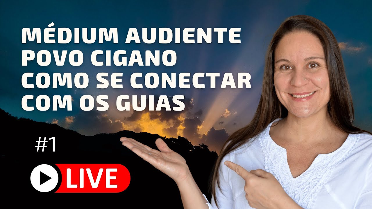 MEDIUNIDADE AUDIENTE, POVO CIGANO, COMO SE CONECTAR COM OS GUIAS I Live #carolbandeiraresponde